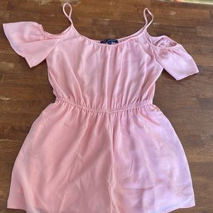 cold shoulder romper